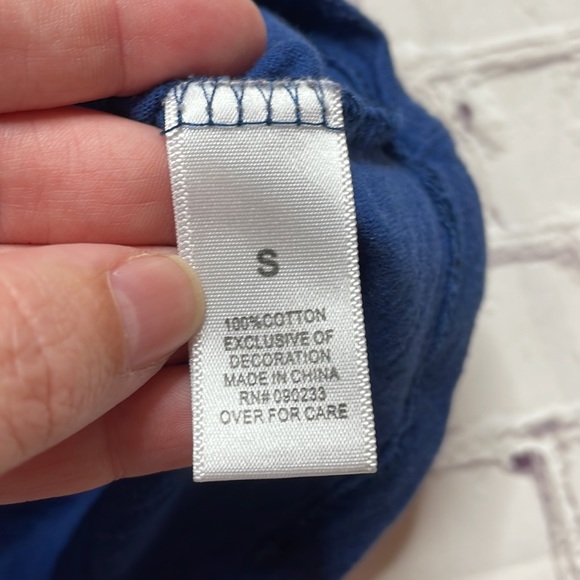 Check & Stripes Blue Short Sleeve Tee - Picture 7 of 7